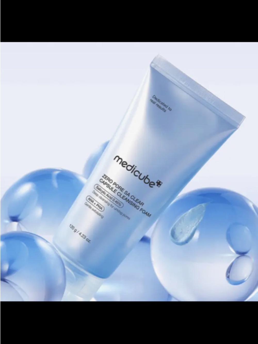 Medicube Zero Pore Sa Clear Capsule Cleansing Foam